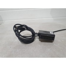 Black SCART Transmitter Cable Flexible for Thomson VS480 Wireless Video Sender