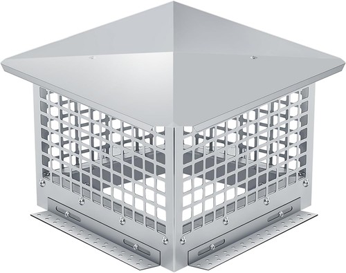 Stainless steel chimney cap - steel,