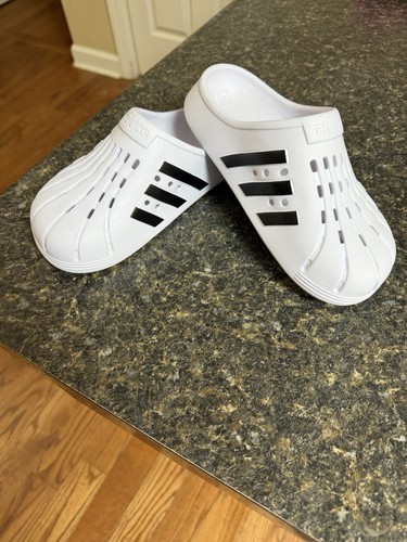 Adidas adilette clog white - clog,