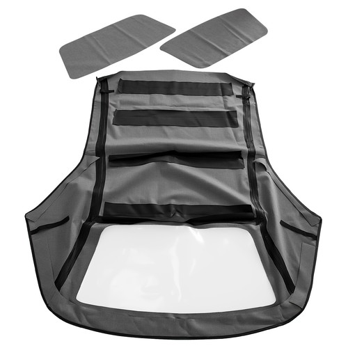 Convertible soft top plastic - convertible, w/plastic