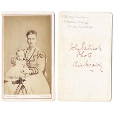 CDV Jessie Sinclair & Child