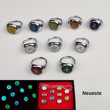 10 Pcs Set Naruto Rings