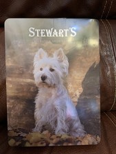 Stewart’s All Butter Shortbread Scottie Dog Empty Biscuit Tin