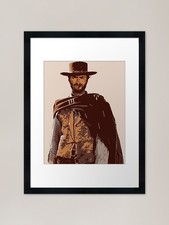 Clint Eastwood Framed Art