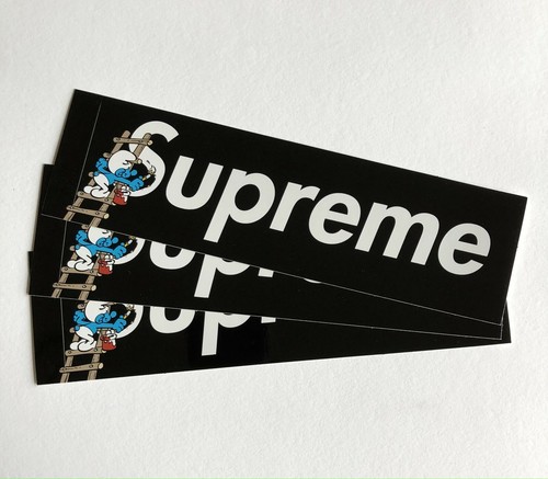 Supreme smurfs box - smurfs, logo