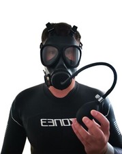 Inflatable Rubber Gag Gas Mask