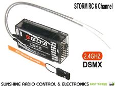 RC Receiver Storm S603 DSMX DSM2 Spektrum & Satellite Compatible 6 Channel RX UK