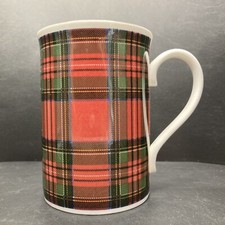 Vintage Royal Stewart Tartan Bone China Mug Highland China Scotland