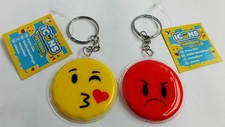 2 x COLLECTABLE EMOJI KEYRINGS by ICONS