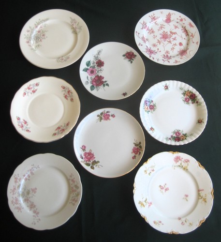 Mismatched vintage china - mismatched,