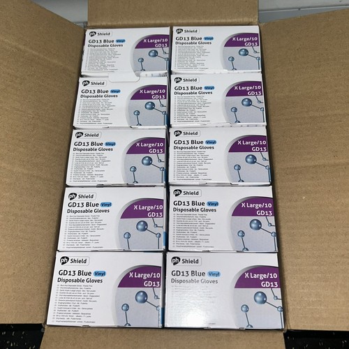 X10 boxes shield blue vinyl - boxes,