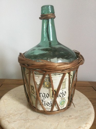 Vintage spanish rioja glass - vintage,