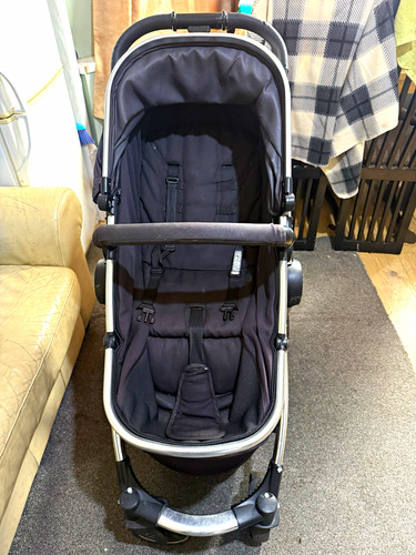 Mothercare black pushchair - black,