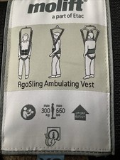 Molift RgoSling Child’s Ambulating Vest - Size XS - Excellent Condition