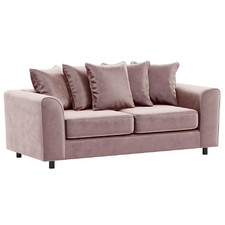 Brooklyn Pink Corner Sofa 3&2