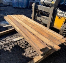 SLEEPERS PLANKS EDGINGS TREATED OAK HARDWOOD TIMBERS GARDEN LANDSCAPE BUILDING