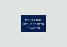 Parcel Box Lift Lid To Open