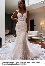 Wedding Dress Size 14 Never
