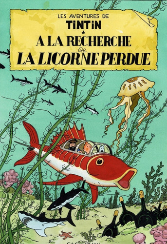Tintin poster art print a4 - art,