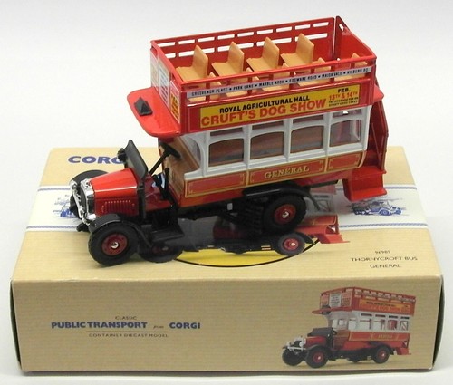 Corgi diecast model bus 96989 - corgi,