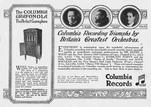 Columbia records grafonola - columbia,