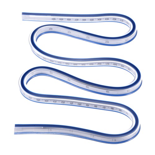 Flexible ruler inch 90cm - inch,