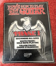 ERNIE BALL HOW TO PLAY GUITAR BOOK VERY GOOD  CONDITION
