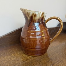 Vintage French Brown Honeycomb