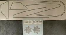 KAWASAKI Z1000 KZ1000 POLICE BIKE CHP CHIPS DECAL SET