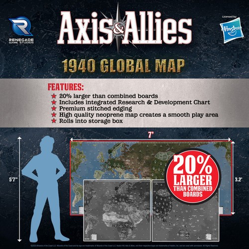 Axis allies 1940 - allies, global
