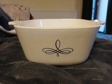 Corningware Black Trefoil 2