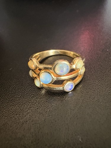 Opal ring bezel - opal,