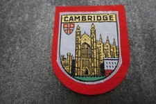 Cambridge Woven Cloth Patch