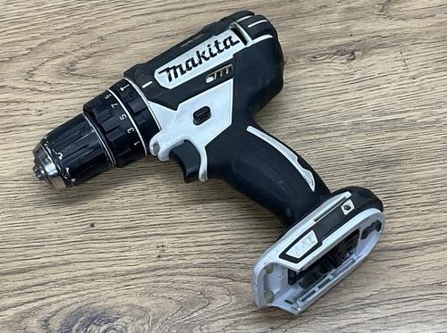 Makita dhp482 white 18v combi - white,