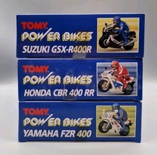 Tomy Power Bikes Stunt Motorbike Kits Vintage Bundle Yamaha Honda Suzuki Unused