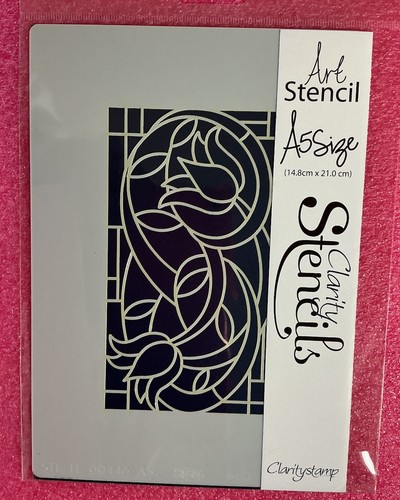 Clarity stamp art - art, stencil