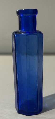 Vintage cobalt blue apothecary - vintage,