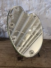 Antique Artists Paint Palette Venetian Mirror Table Top 1930’s Luigi Fontana