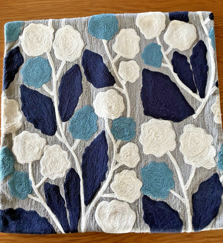 West elm crewel stitch pillow - crewel,