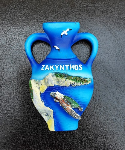 Fridge magnet zakynthos - 3d,