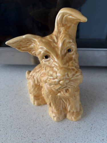 Vintage sylvac ceramic dog - ceramic,