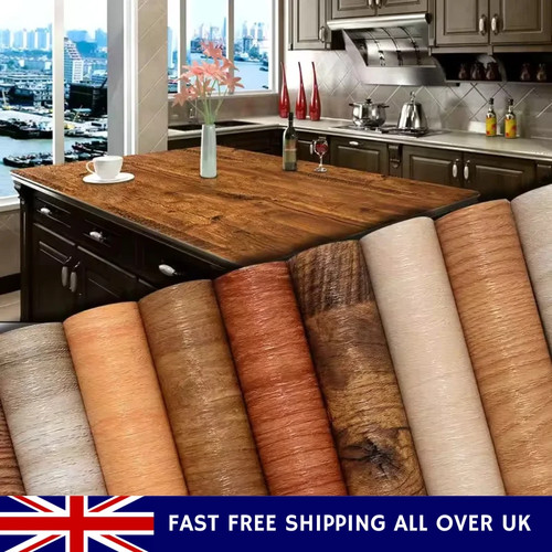 Wood effect vinyl - effect, self
