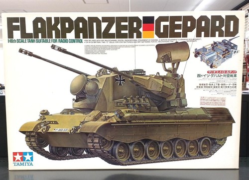 Tamiya flakpanzer gepard - tamiya,