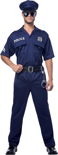 Police officer cop blue - police,