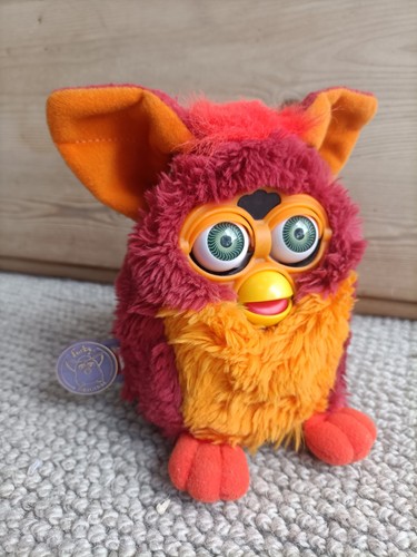 Furby 1999 red rooster - rooster, vintage