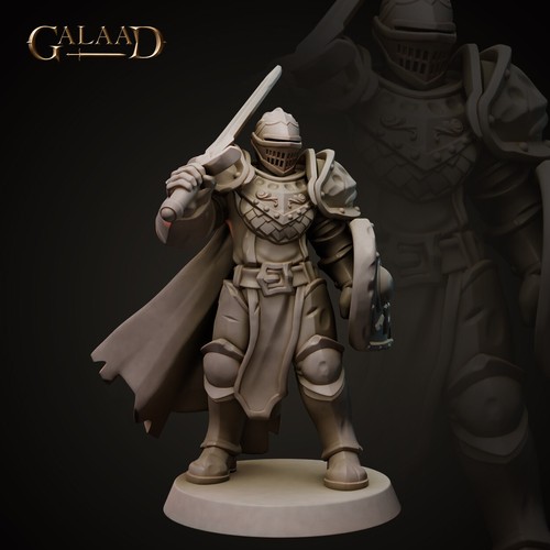 Knight paladin galaad - b,