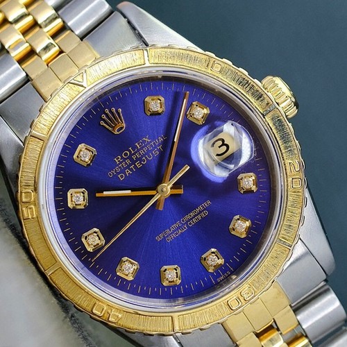 Rolex mens datejust 16253 18ky - datejust,