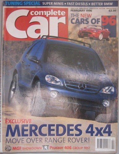 Complete car february 1996 - complete,