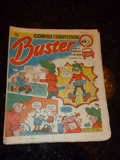 Buster comic date 12 1985 - comic,