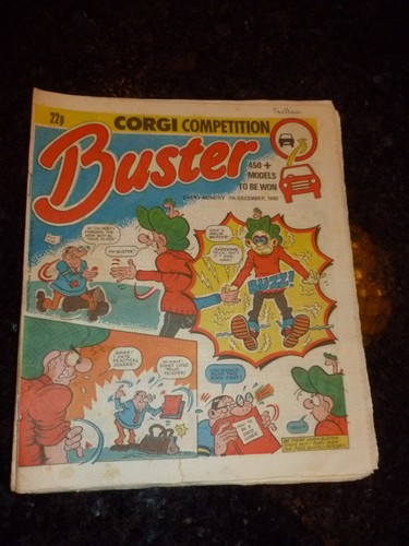 Buster comic date 12 - comic, 07/12/1985